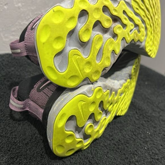 🔥🔥 NIKE React Infinity Run Flyknit 2 Violet Dust Women Sz 6.5 - PERFECT! - Picture 12 of 13